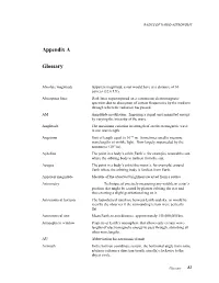 Appendix a Glossary
