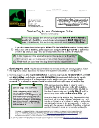 Gatekeeper Guide 2015