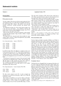 Statewatch Bulletin