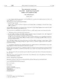 Case M.9638 — Hyundai Motor Group/Aptiv/JV) Candidate Case for Simplified Procedure