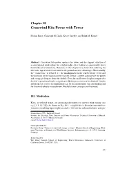 Crosswind Kite Power with Tower