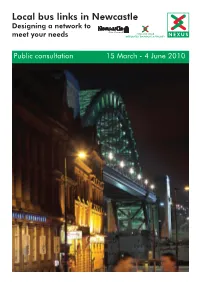 Local Bus Links in Newcastle Designing a Network To