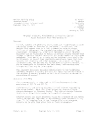 Network Working Group W. Kumari Internet-Draft Google Intended Status: Informational I