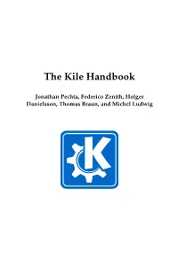 The Kile Handbook