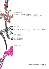 Co-Simulation Between Cλash and Traditional Hdls