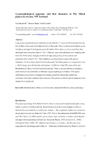 Geomorphological Signature and Flow Dynamics of the Minch Palaeo-Ice Stream, NW Scotland