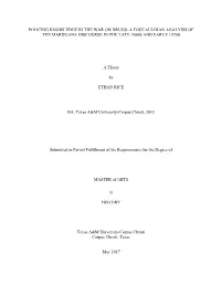 Policing Knowledge in the War on Drugs: a Foucauldian Analysis of the Marijuana Discourse in the Late 1960S and Early 1970S