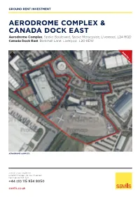 Aerodrome Complex & Canada Dock East
