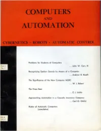 Problems for Students of Computers ·