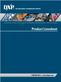 Product Linesheet