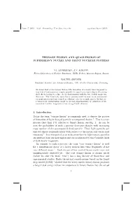 Ternary Fission and Quasi-Fission of Superheavy Nuclei and Giant Nuclear Systems