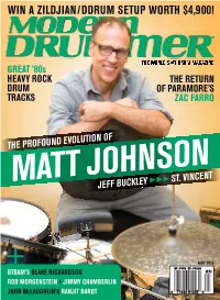 Win a Zildjian/Ddrum Setup Worth $4,900!