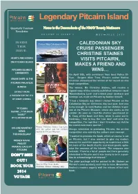 Legendary Pitcairn Island