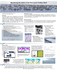 Monitoring the Status of the Porcupine Caribou Herd