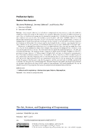 Profunctor Optics Modular Data Accessors