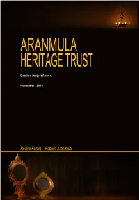 Revive Heritage Rebuild Aranmula