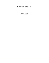 Scons User Guide 0.96.1