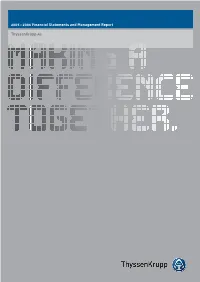 2005 – 2006 Financial Statements and Management Report