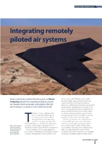 Integrating Remotely Piloted Air Systems