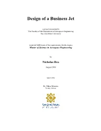 Design of a Business Jet