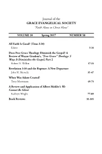 Journal of the GES – Spring 2017