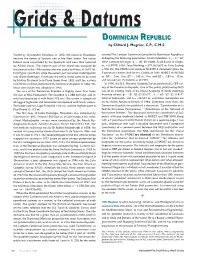 PE&RS Grids and Datums December 2005 Issue