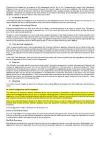 Provisions Are Charged As an Expense to the Appropriate Service Line In