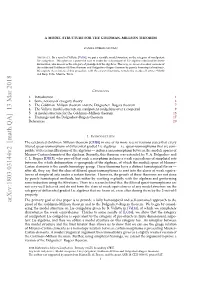 A Model Structure for the Goldman-Millson Theorem