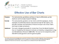 Stacked Bar Charts……………………………………………12