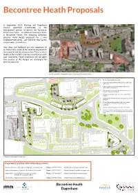 Becontree Heath Proposals