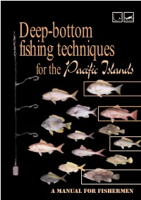 Deep-Bottom Fishing Techniques for the Pacific Islands