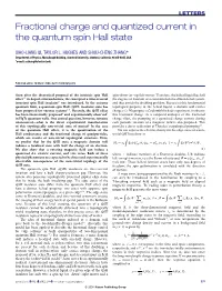 Fractional Charge and Quantized Current in the Quantum Spin Hall State
