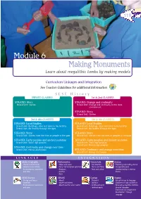 Making Monuments Learn About Megalithic Tombs by Making Models