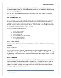Project Accounting Basic Details