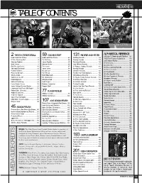 Table of Contents