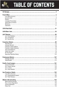 Table of Contents