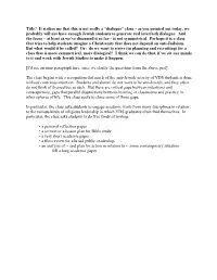 Course Description