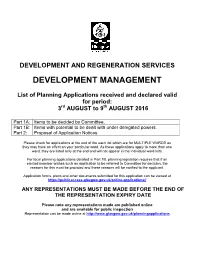 Development Management