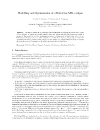 Modelling and Optimisation of a Robocup MSL Coilgun