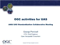 Open Geospatial Consortium (OGC)