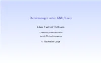 Dateimanager Krusader