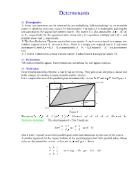Determinants