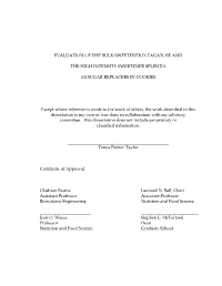Evaluation of the Bulk Sweetener D-Tagatose And