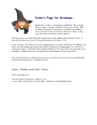 Pooka's Page for Grownups