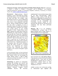 Preliminary Geologic and Tectonic History of Bathys Planum Region, Mars R.C