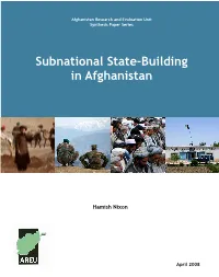 Subnational State-Building IP