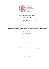 VYTAUTAS MAGNUS UNIVERSITY Tadas Pukinskas Practical