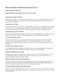 Reading List Gr 11-12