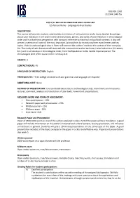 So/Hs230 Gathering Places: Migrating from and to Europe