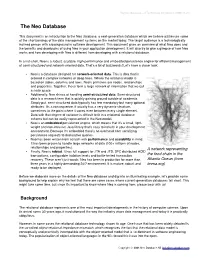 The Neo Database – a Technology Introduction (2006­11­23)